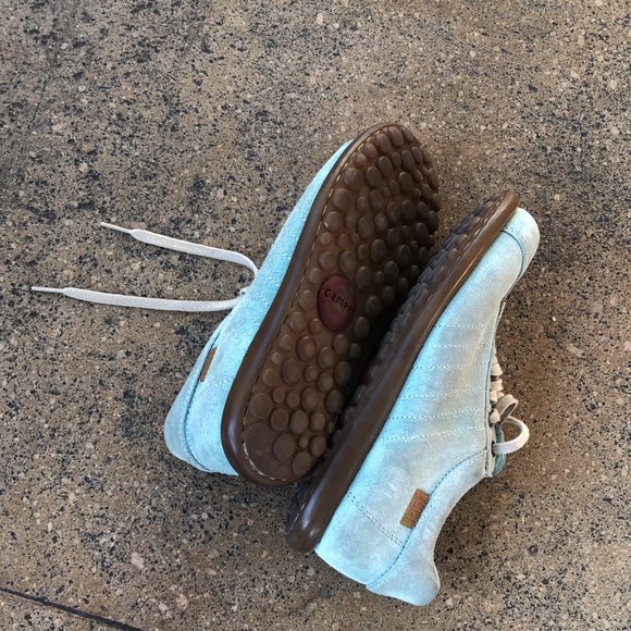 Camper light blue suede runners - Picture 5 of 5